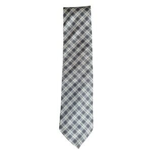 Lord‎ & Taylor Mens Plaid Silk Tie Made in USA